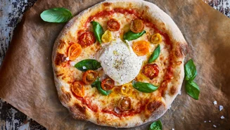 Margherita pizza