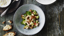 Spicy rejesalat med citrondressing