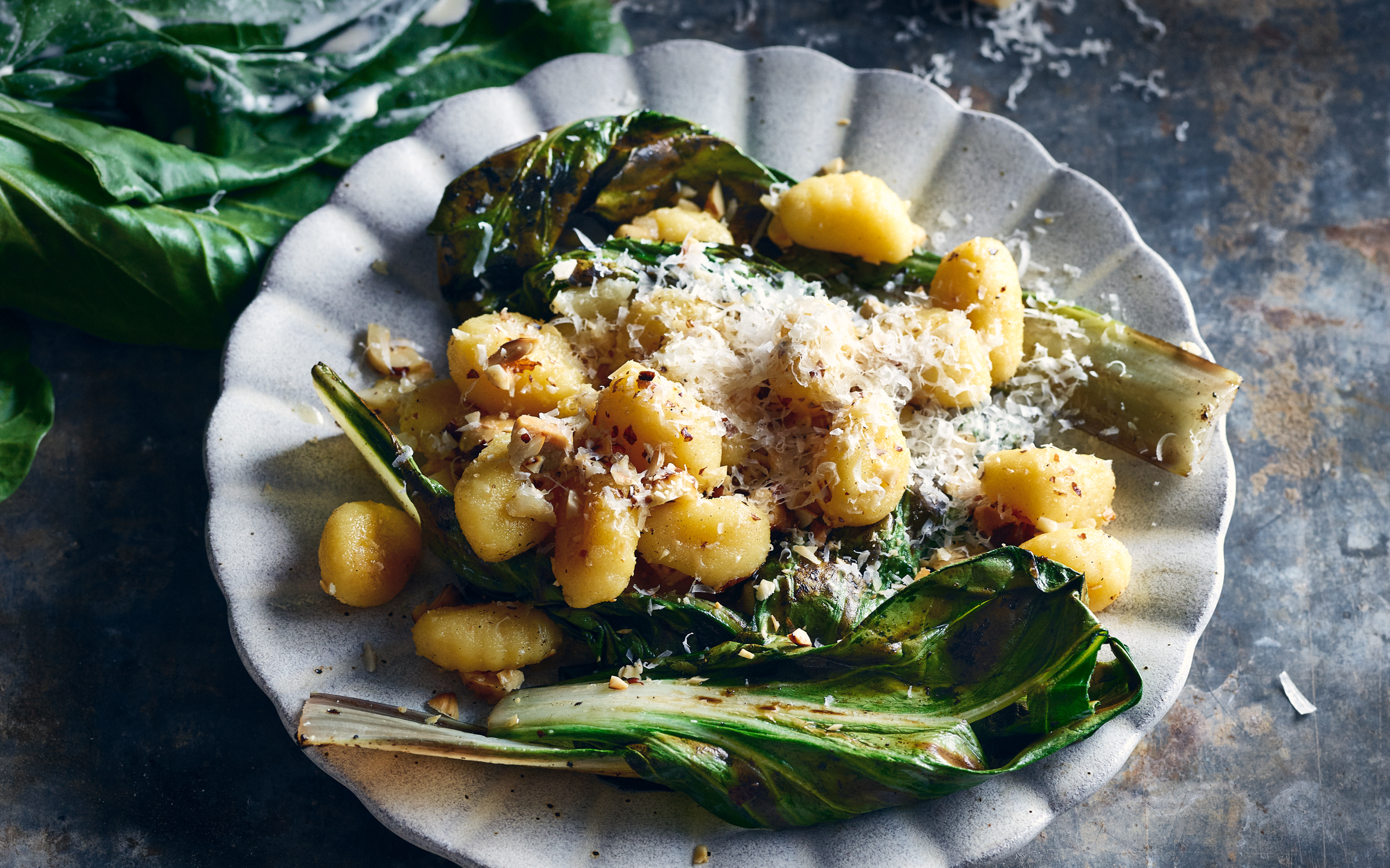 نيوكي مع الملفوف الصيني 