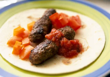 Tacokryddade köttfärsbiffar
