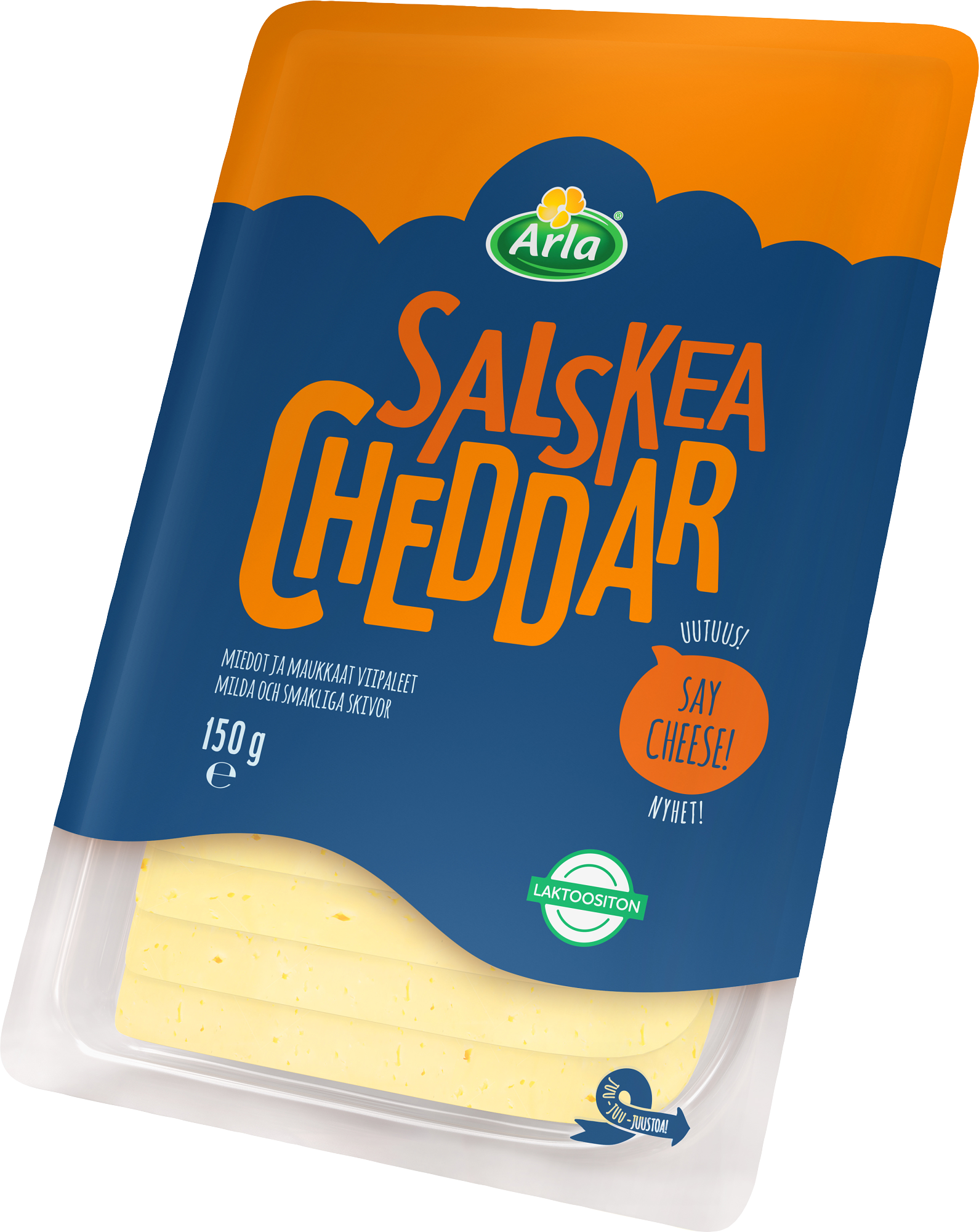 Arla salskea cheddar viipale 150g