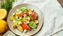 Zalm-aardappelsalade
