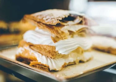 Postre fácil con hojaldre