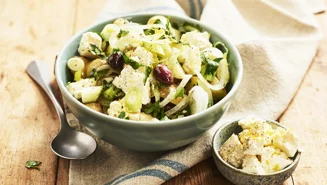 Ljummen potatissallad med fetaost