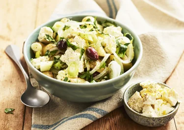 Ljummen potatissallad med fetaost