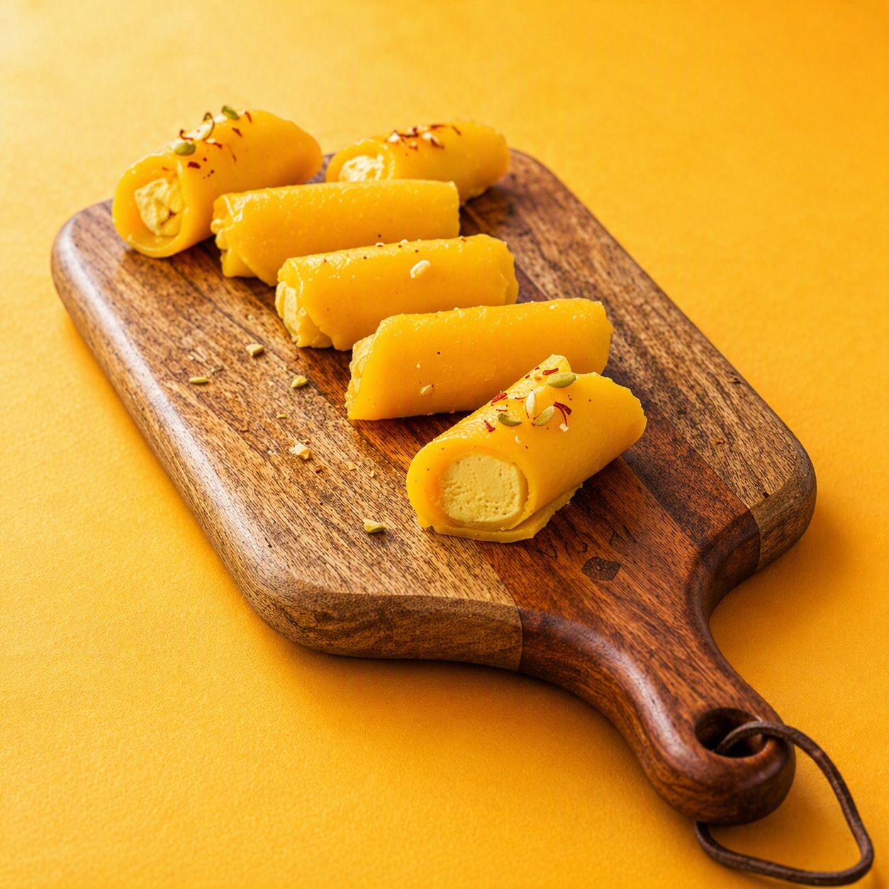 Mango Wrapped Sondesh