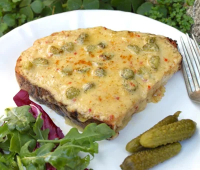 Herbs & Spice Havarti and a lovely irish rarebit