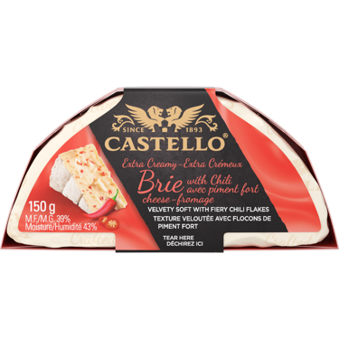 Fromage blanc crémeux aux piments forts Castello®