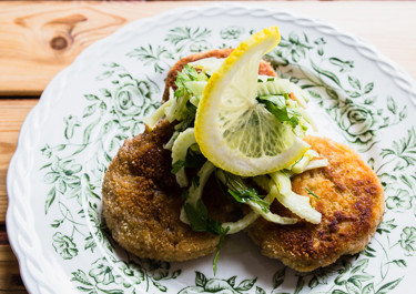 Perunamuussi-savulohipihvit