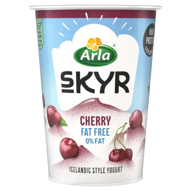 Arla Skyr 0.2% Fat Cherry Yogurt 450g