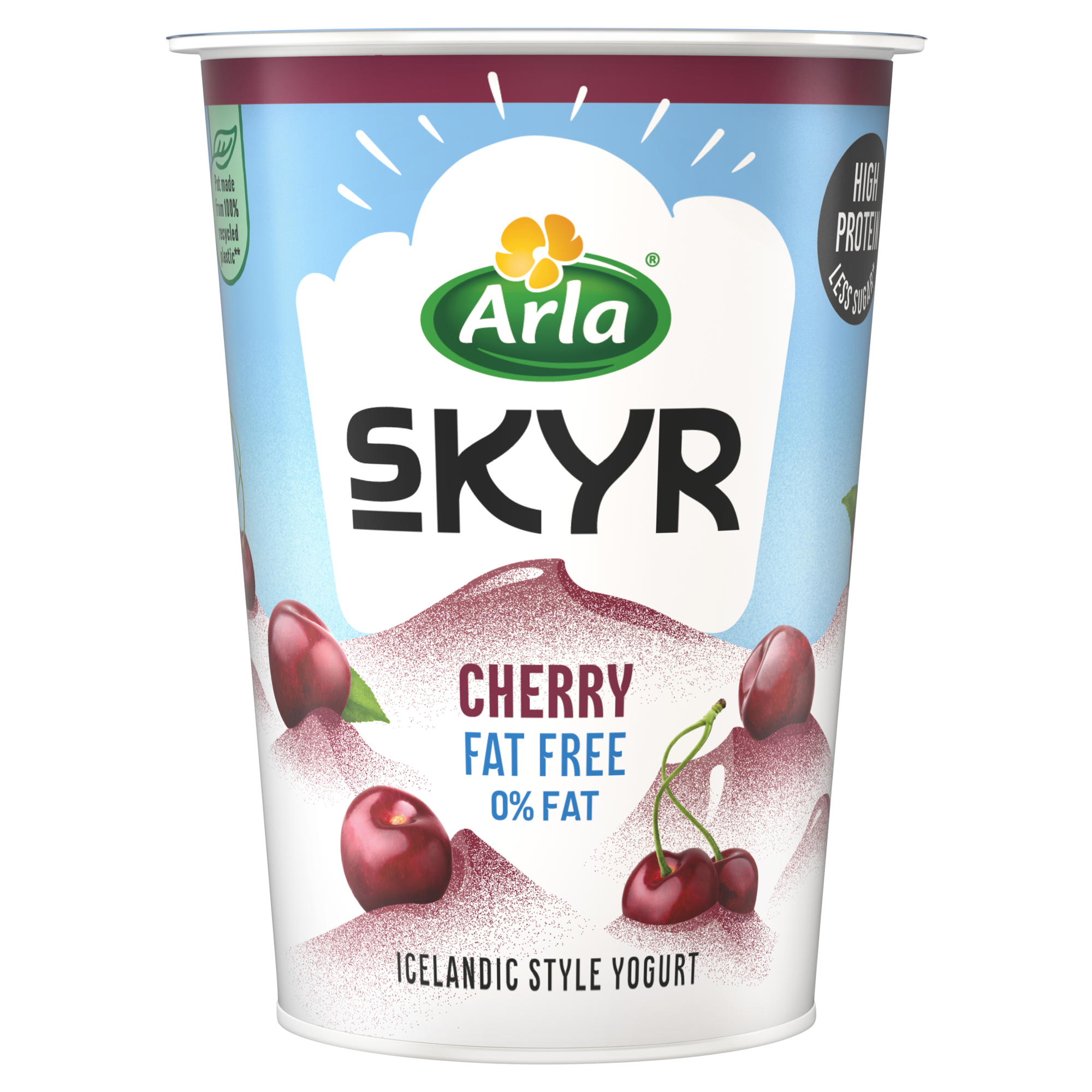 Arla Skyr 0.2% Fat Cherry Yogurt 450g
