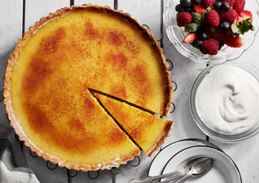 Citrontarte med honung