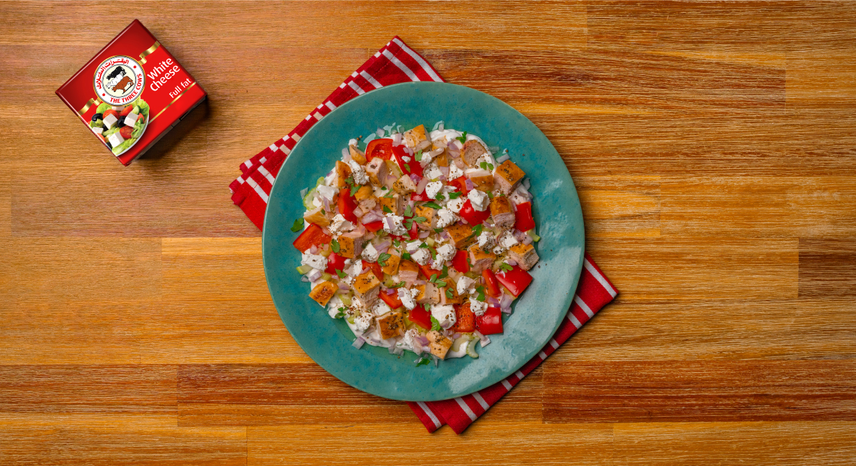 Creamy Chicken Salad with Feta