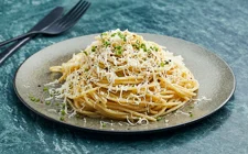 Spaghetti Cacio e Pepe with Castello® Havarti Cheese