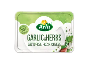 Arla Fresh Cheese Lactofree Garlic&Herbs 150g