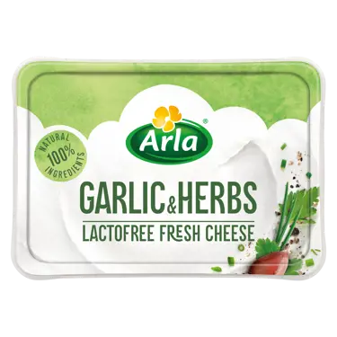 Arla Fresh Cheese Lactofree Garlic&Herbs 150g