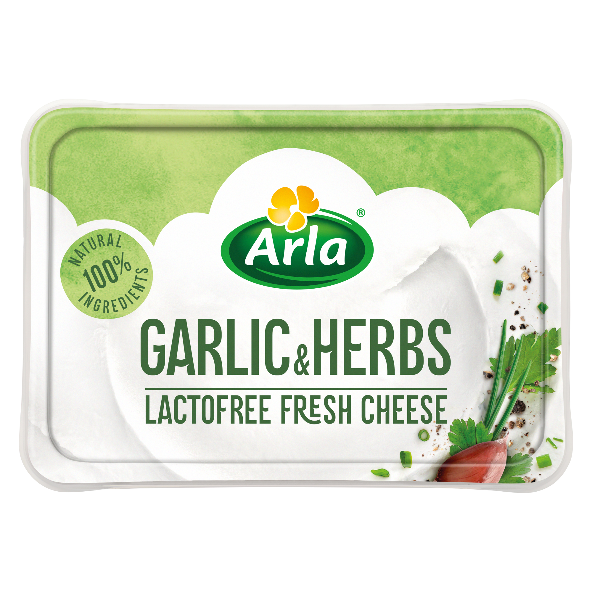 Arla Fresh Cheese Lactofree Garlic&Herbs 150g