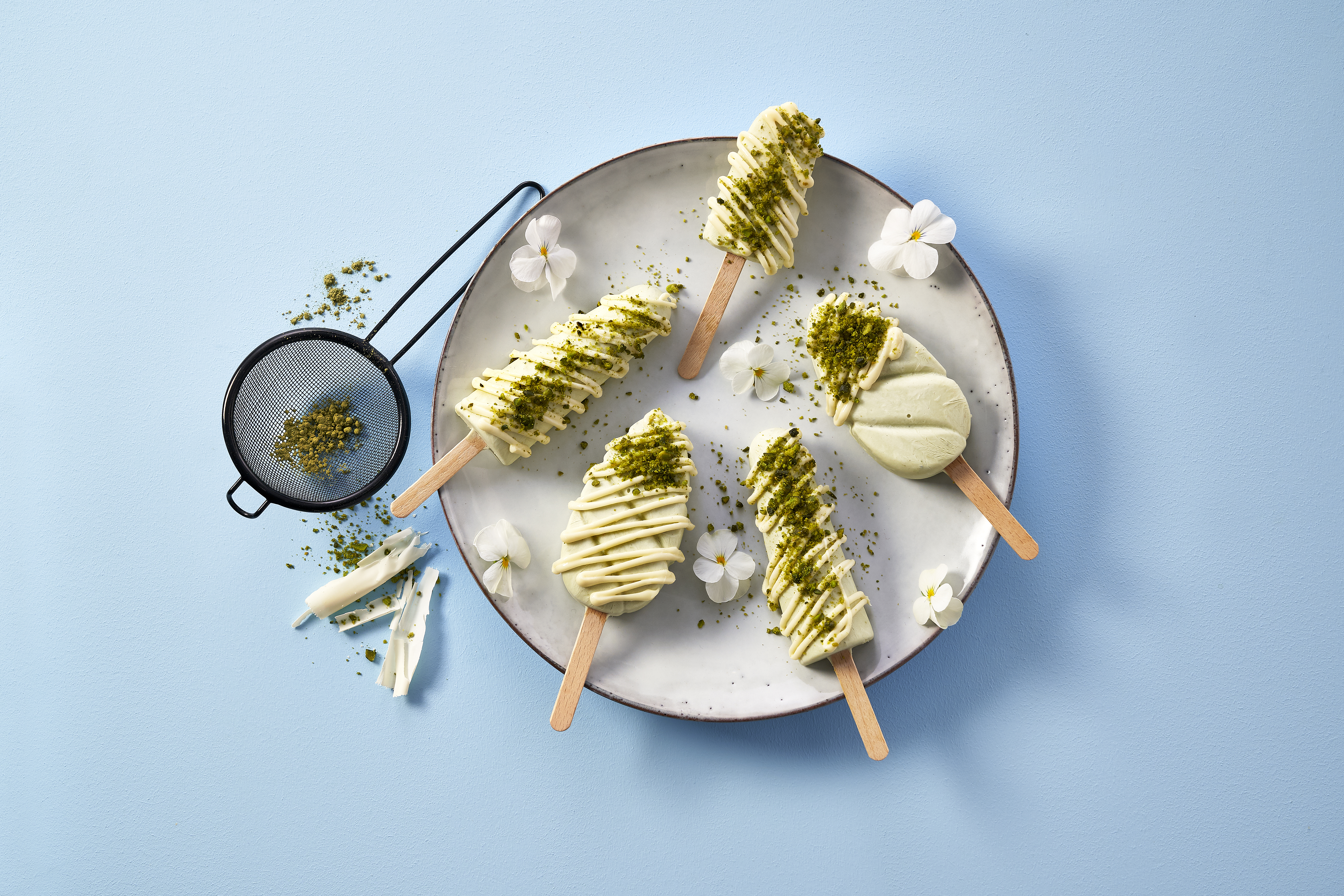 Matcha-Eis mit Skyr Rezept | Arla - Rezept