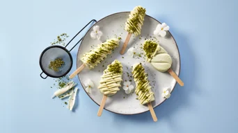 Matcha skyr ice cream