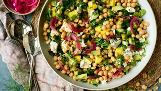 Kikærtesalat