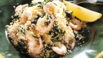Couscous med räkor