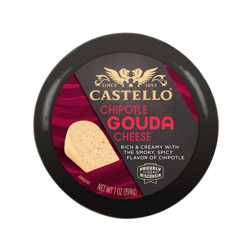 Castello Chipotle Gouda Cheese 7oz Castello®️