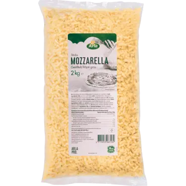 Arla® Pro Mozzarella Sticks 4x4x20 mm, 2kg
