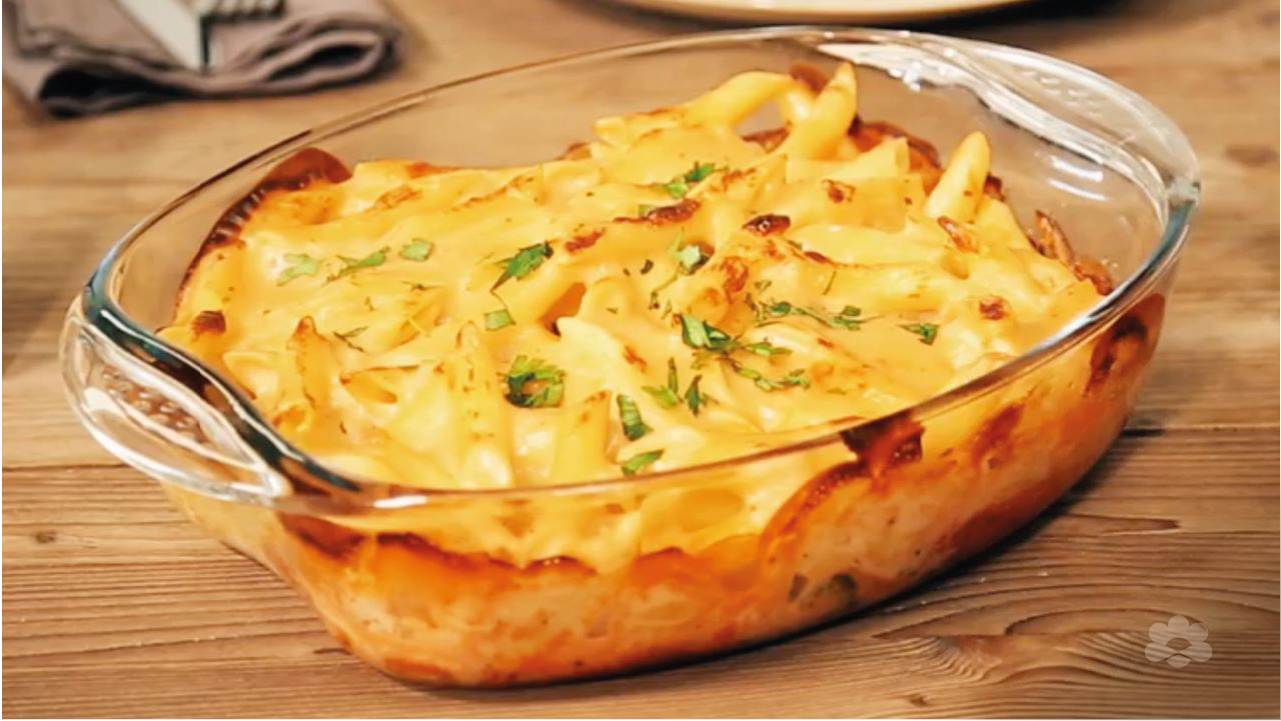 باستا بالخضار والأربع أجبان