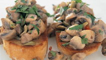 Svampbruschetta