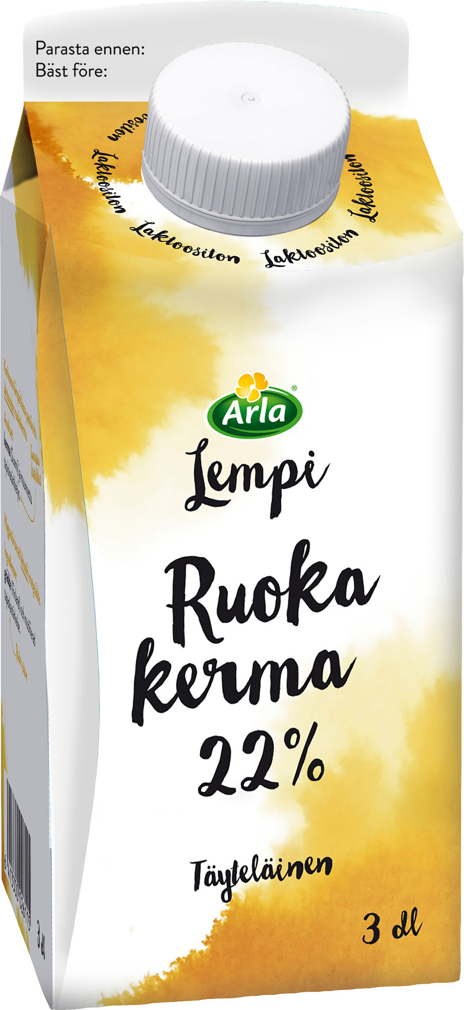 Arla Lempi ruokakerma 22% 3dl laktoositon