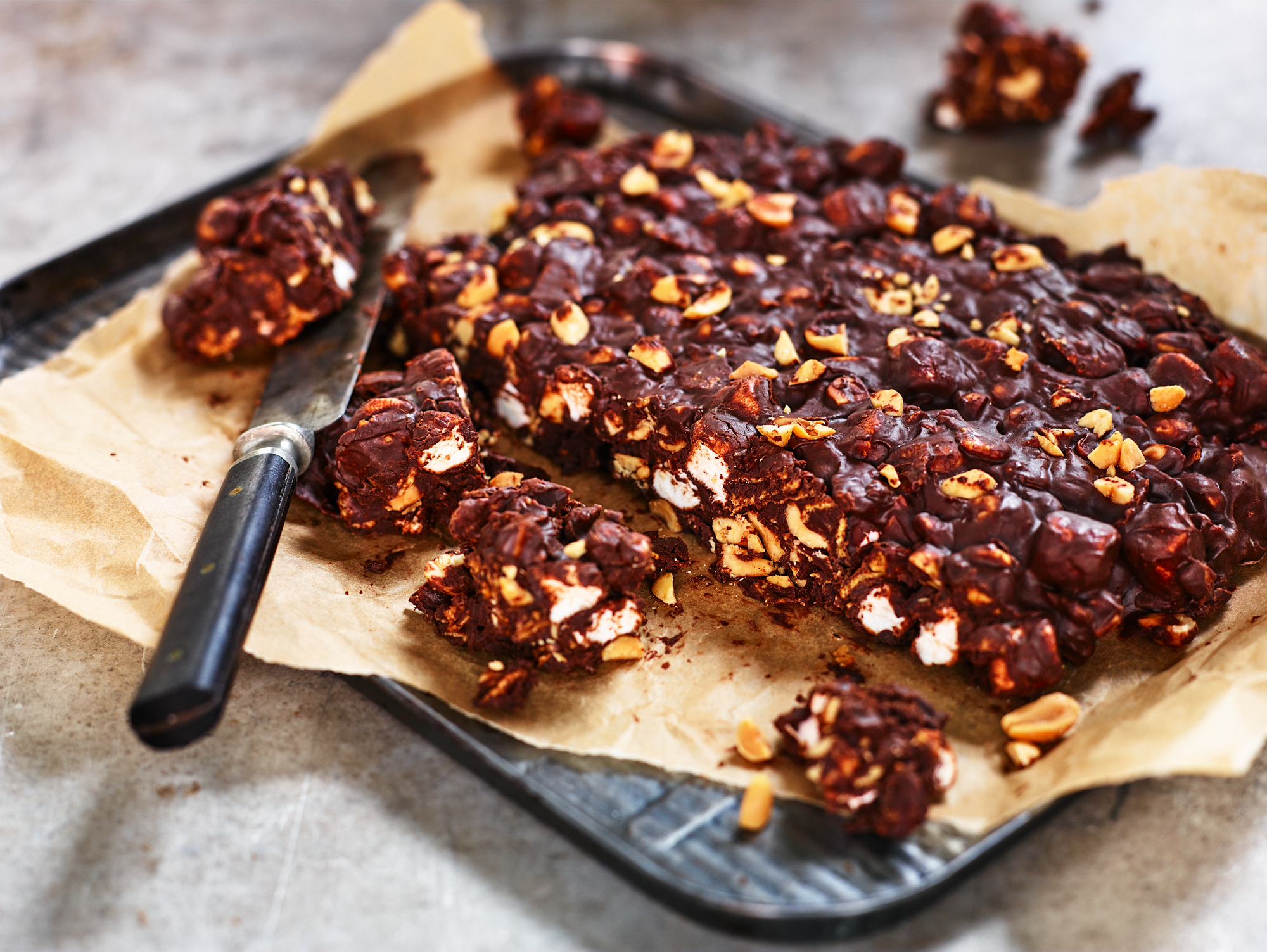 Rocky Road zum Selbermachen Rezept | Arla - Rezept