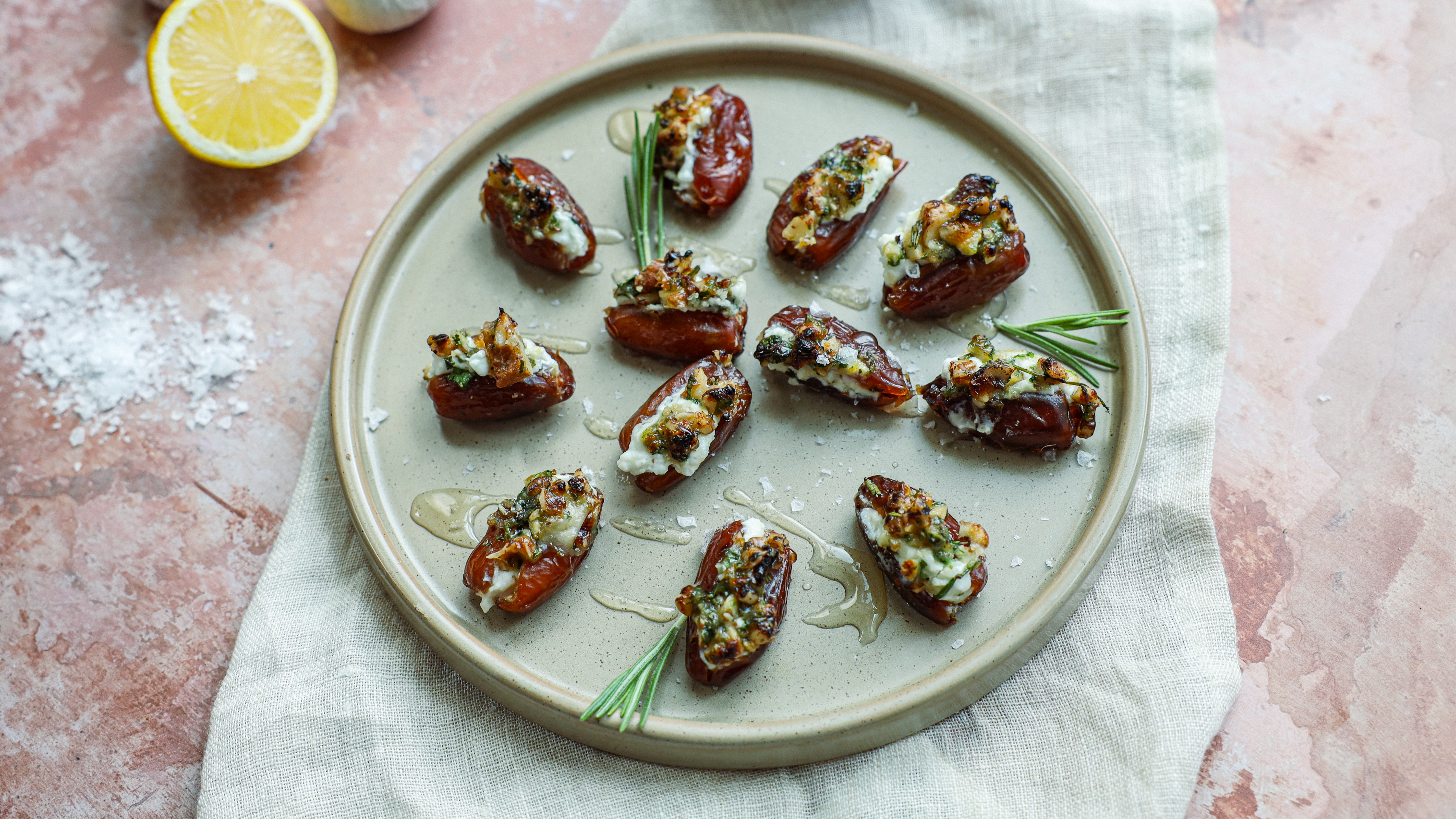 Feta Stuffed Dates