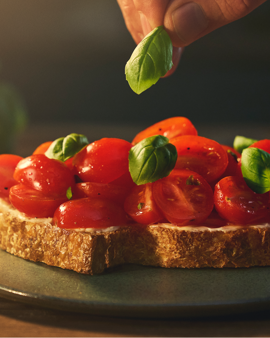 Tomato bruschetta