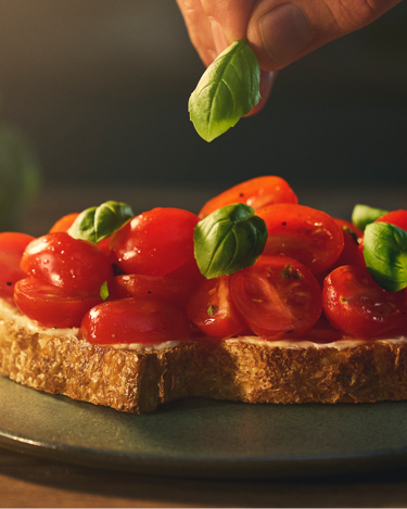 Tomato bruschetta