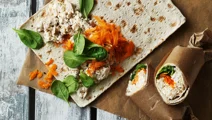 Wrap med kycklingröra