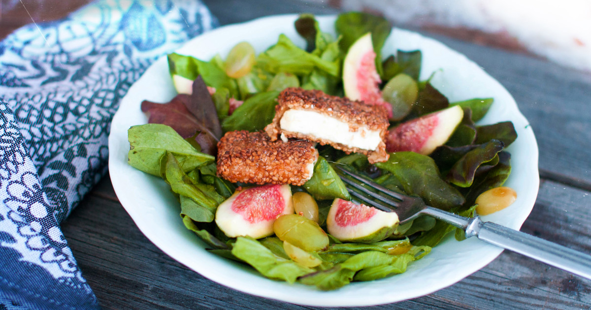 Recept voor witte kaas met honing en sesam | Arla - Recept | Arla