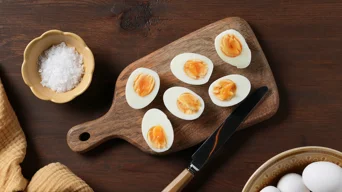 Air fryer boiled eggs