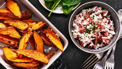 Sötpotatis Rå Sötpotatis i ugn - Recept | Arla