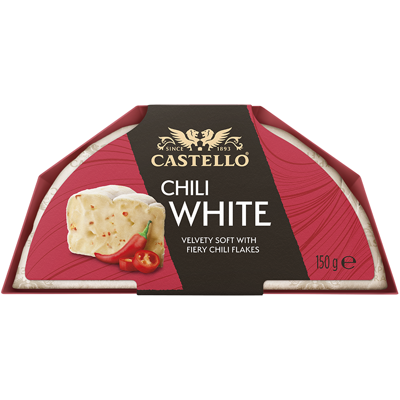 Castello® White med rød chili