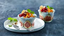 Chia pudding met skyr vanille