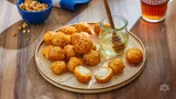لقيمات مع الجبنة الكريمية