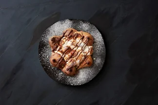 Chocolate Hazelnut Smore Pizza