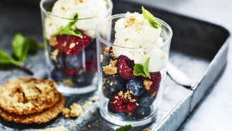 No bake cheesecake i glas