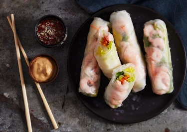 Vietnamese spring rolls