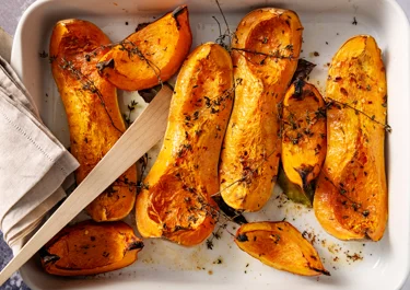 Roasted butternut squash