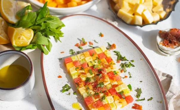 Watermelon Havarti Cubes Salad Recipe
