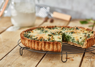Spinat-Quiche 