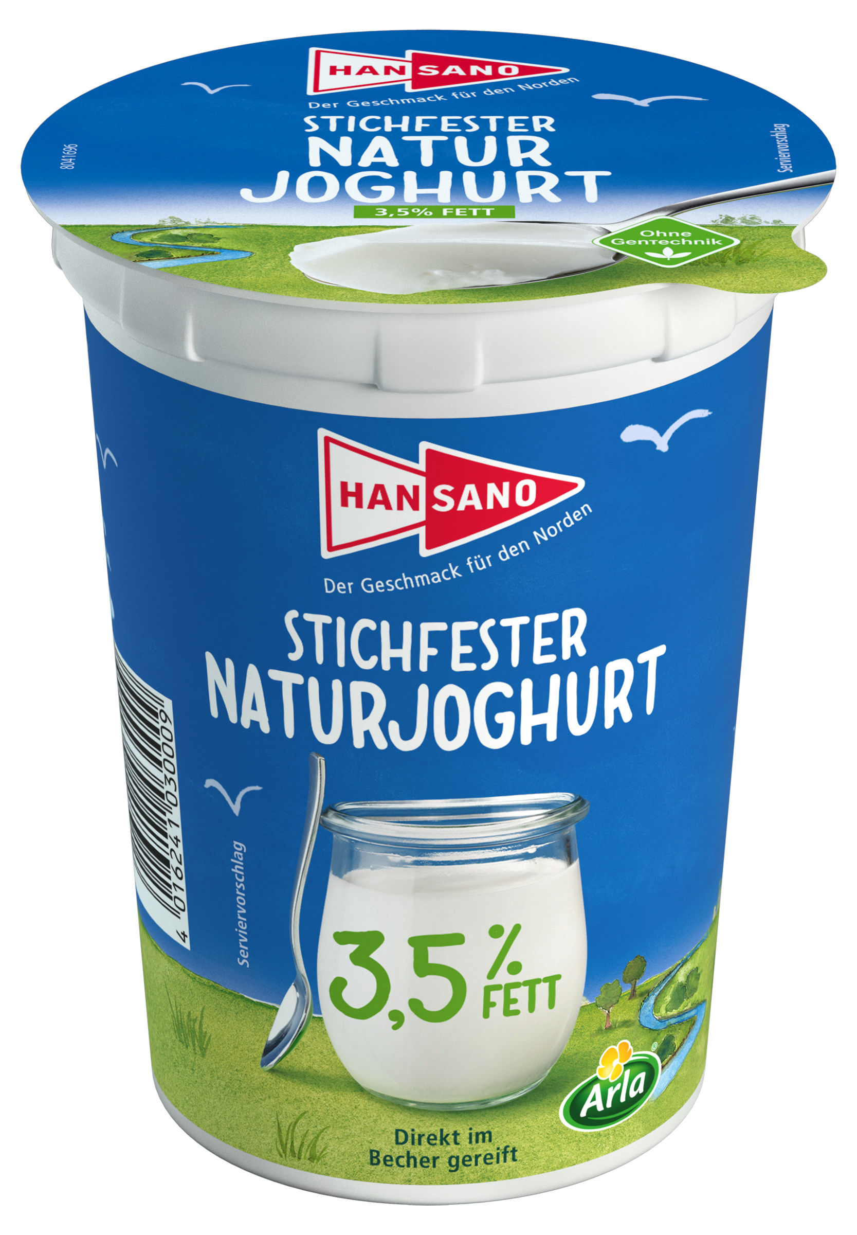 Hansano® Stichfester Naturjoghurt 3,5% 500g