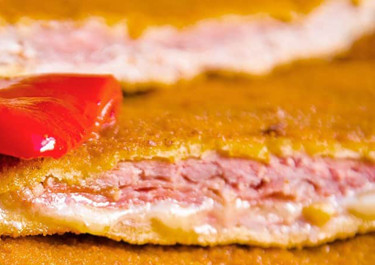 Receta de cachopo asturiano con Queso en lonchas Havarti