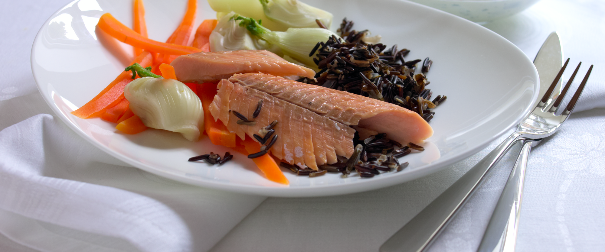 Havørred med limesauce